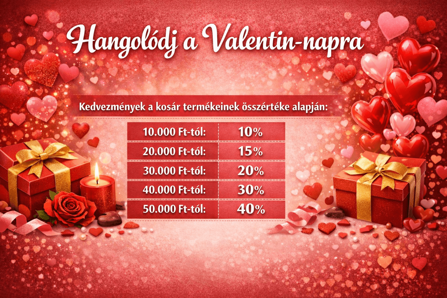 Hangolódj a Valentin-napra