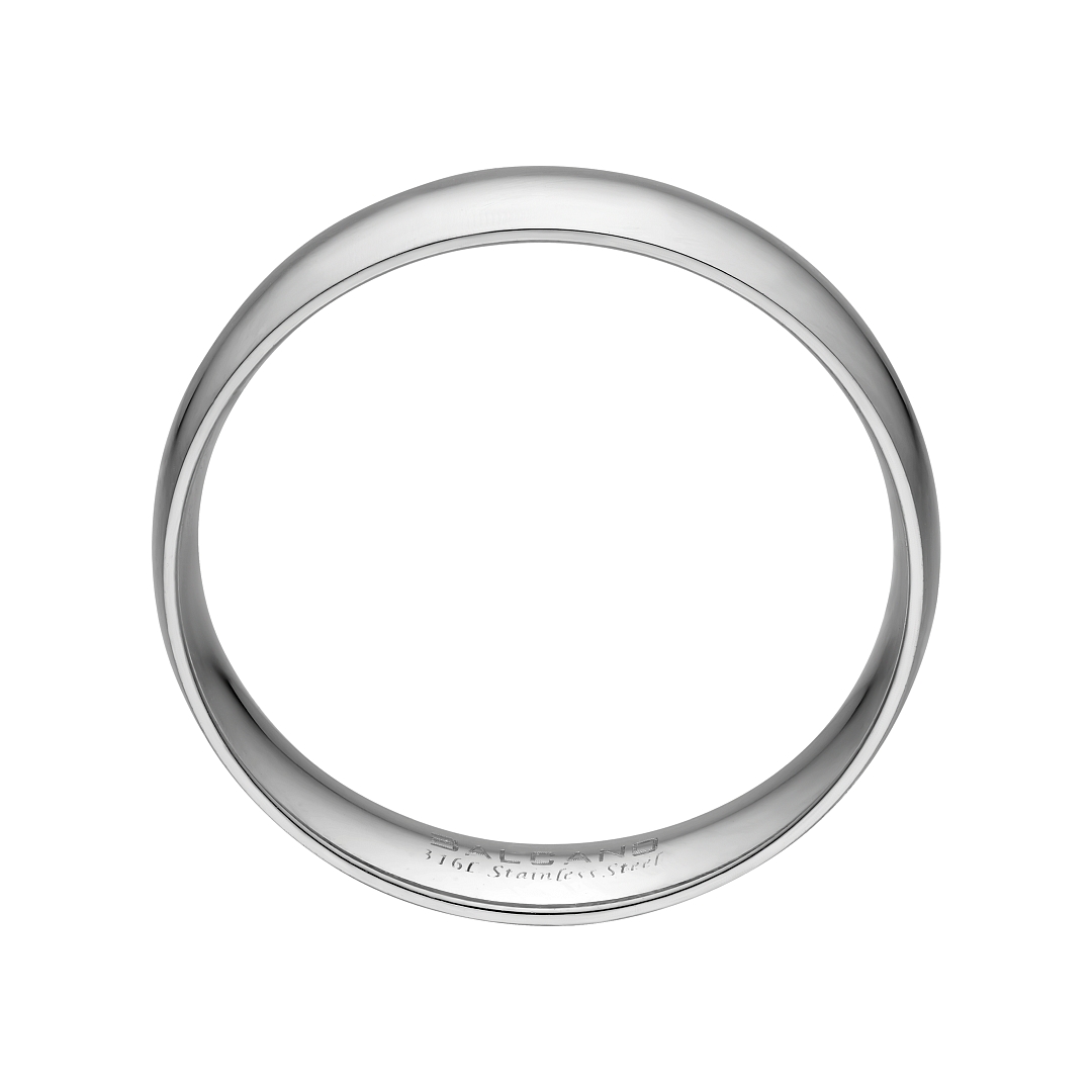 BALCANO -  / Nemesacél karikagyűrű 18K arany bevonattal (030050ZY99)