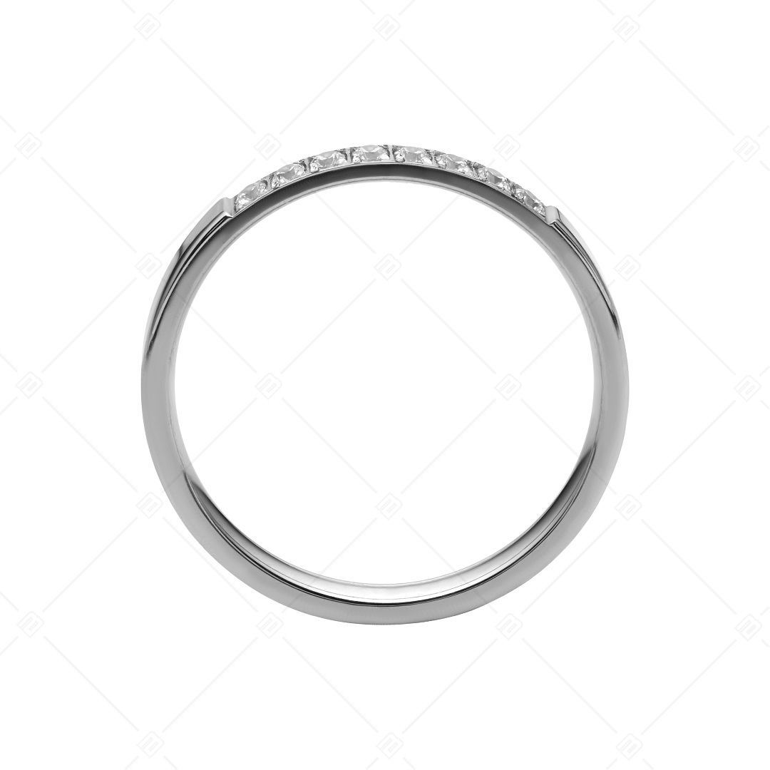 BALCANO - Ella / Vékony cirkónia drágaköves gyűrű, magasfényű polírozással (041205BC97)