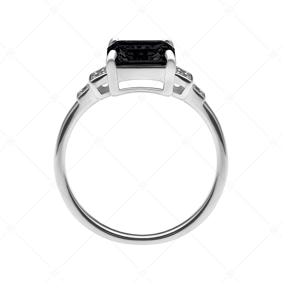 BALCANO - Esmeralda / Feltünő cirkónia drágaköves gyűrű, magasfényű polírozással (041230BC11)
