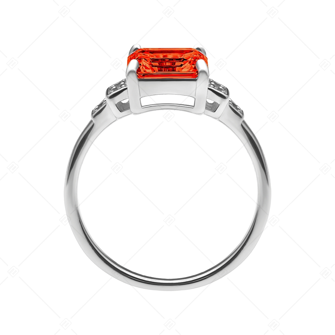 BALCANO - Esmeralda / Feltünő cirkónia drágaköves gyűrű, magasfényű polírozással (041230BC22)