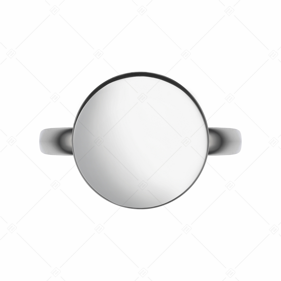 BALCANO - Bottone / Gravírozható nemesacél gombfej gyűrű magasfényű polírozással (042103BL97)