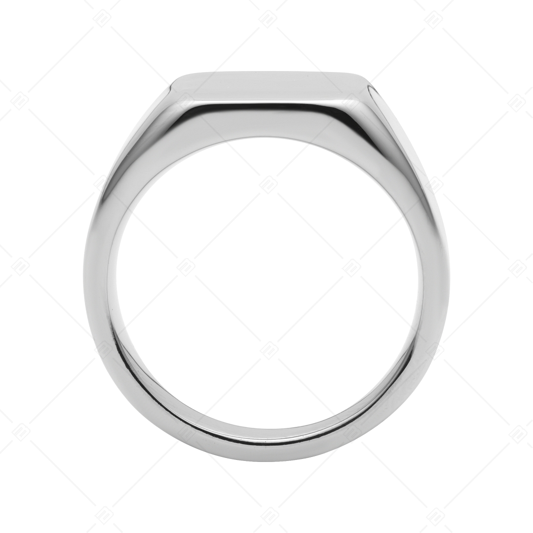 BALCANO - Larry / Gravírozható pecsétgyűrű, magasfényű polírozással (042104BL97)
