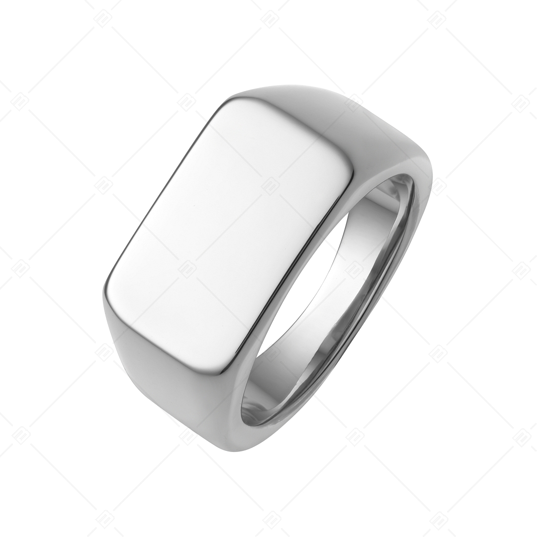 BALCANO - Bernhard / Gravírozható pecsétgyűrű, magasfényű polírozással (042106BL97)