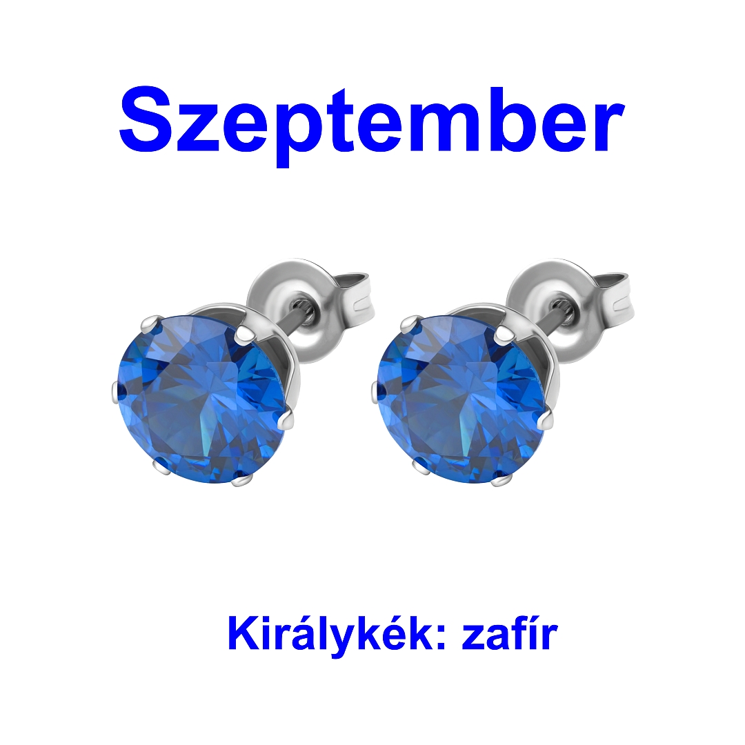 BALCANO - Frizzante / Kerek cirkónia drágaköves fülbevaló 12 db-os csomag - 8 mm (112083DT08)