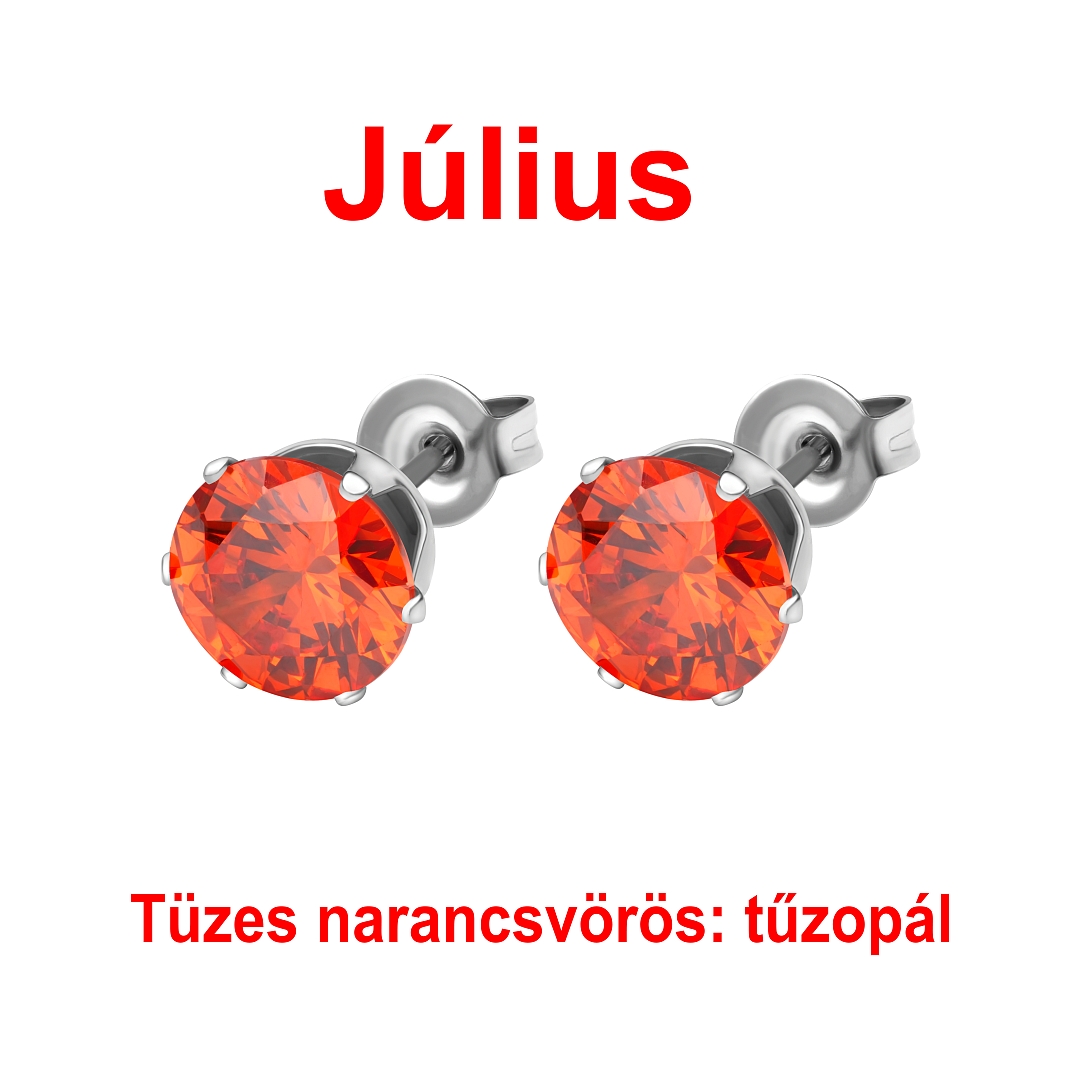 BALCANO - Frizzante / Kerek cirkónia drágaköves fülbevaló 12 db-os csomag - 8 mm (112083DT08)