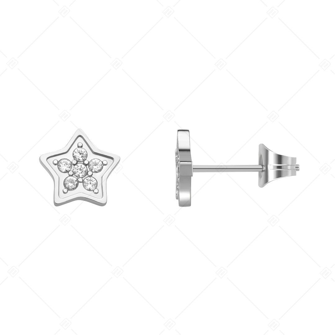 BALCANO - Asteri / Csillag alakú drágaköves fülbevaló (141208BC97)