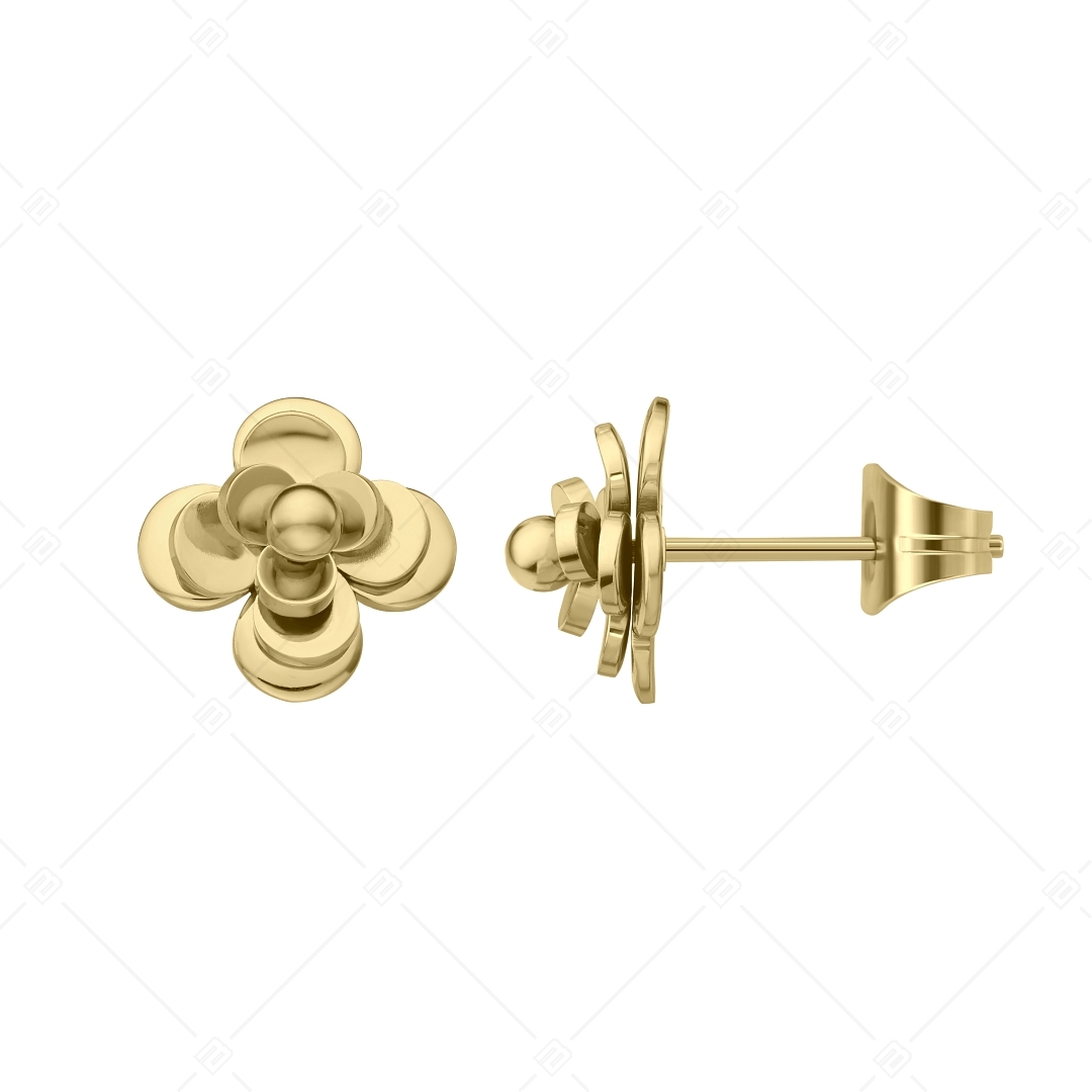 BALCANO - Rose / Különleges virág formájú fülbevaló 18K arany bevonattal (141225BC88)