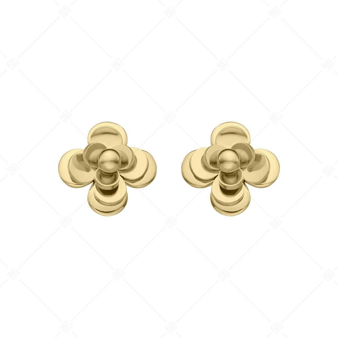 BALCANO - Rose / Különleges virág formájú fülbevaló 18K arany bevonattal (141225BC88)