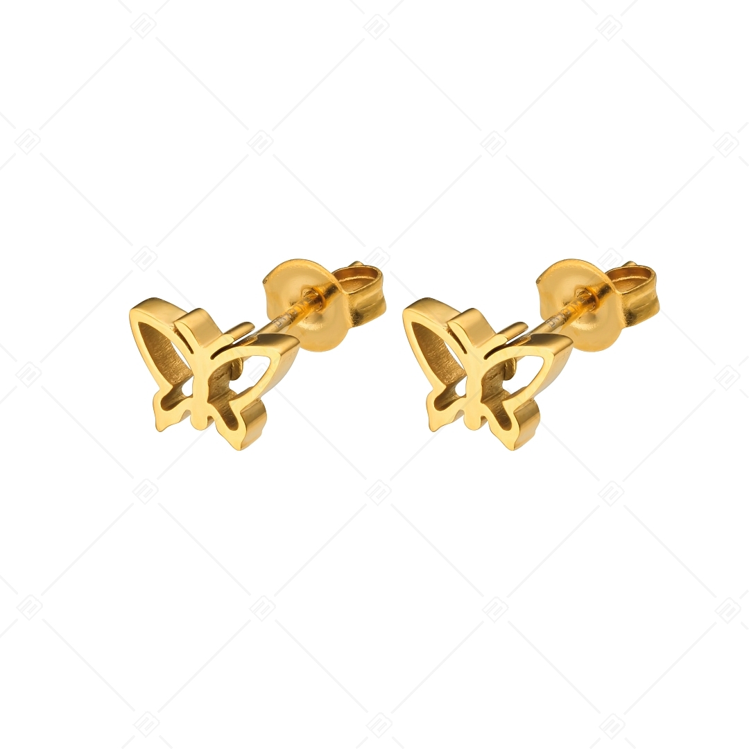 BALCANO - Vanessa / Áttört pillangó formájú fülbevaló, 18K arany bevonattal (141245BC88)