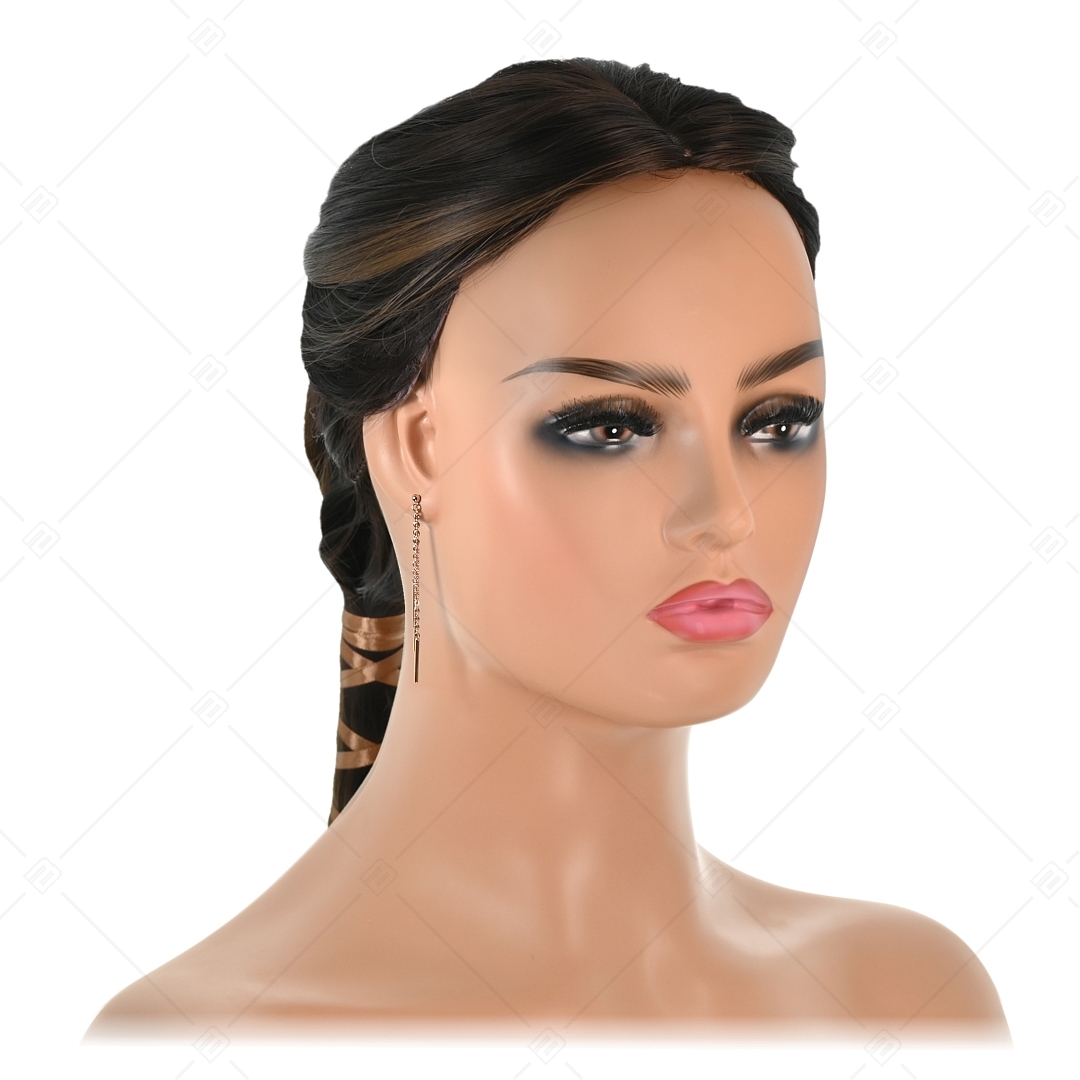 BALCANO - Natalie / Csüngő nemesacél fülbevaló 18K rozé arany bevonattal (141267BC96)