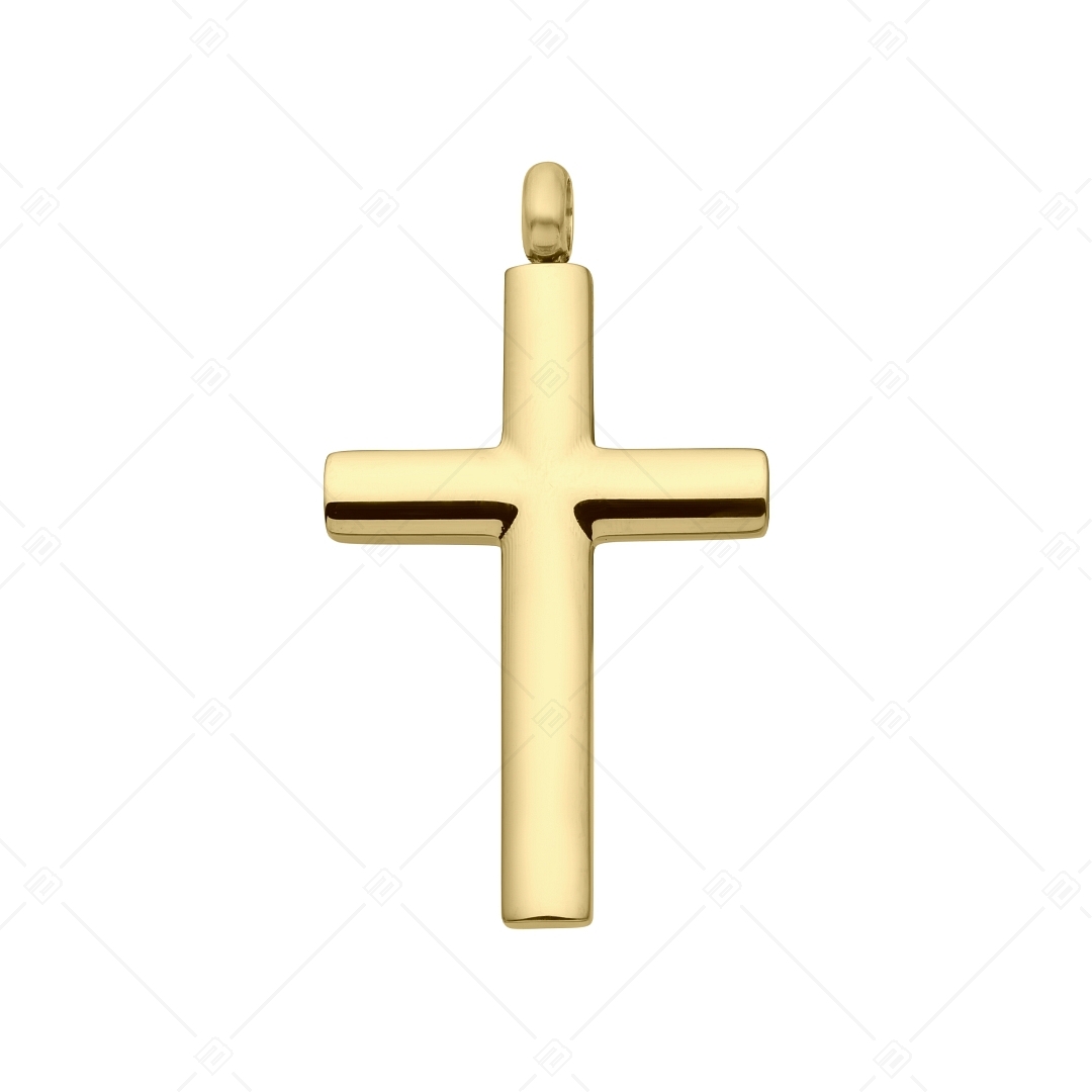 BALCANO - Croce / Kereszt alakú medál, 18K arany bevonattal (242209BC88)