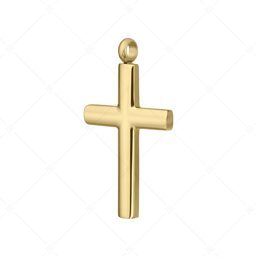 BALCANO - Croce / Kereszt alakú medál, 18K arany bevonattal (242209BC88)