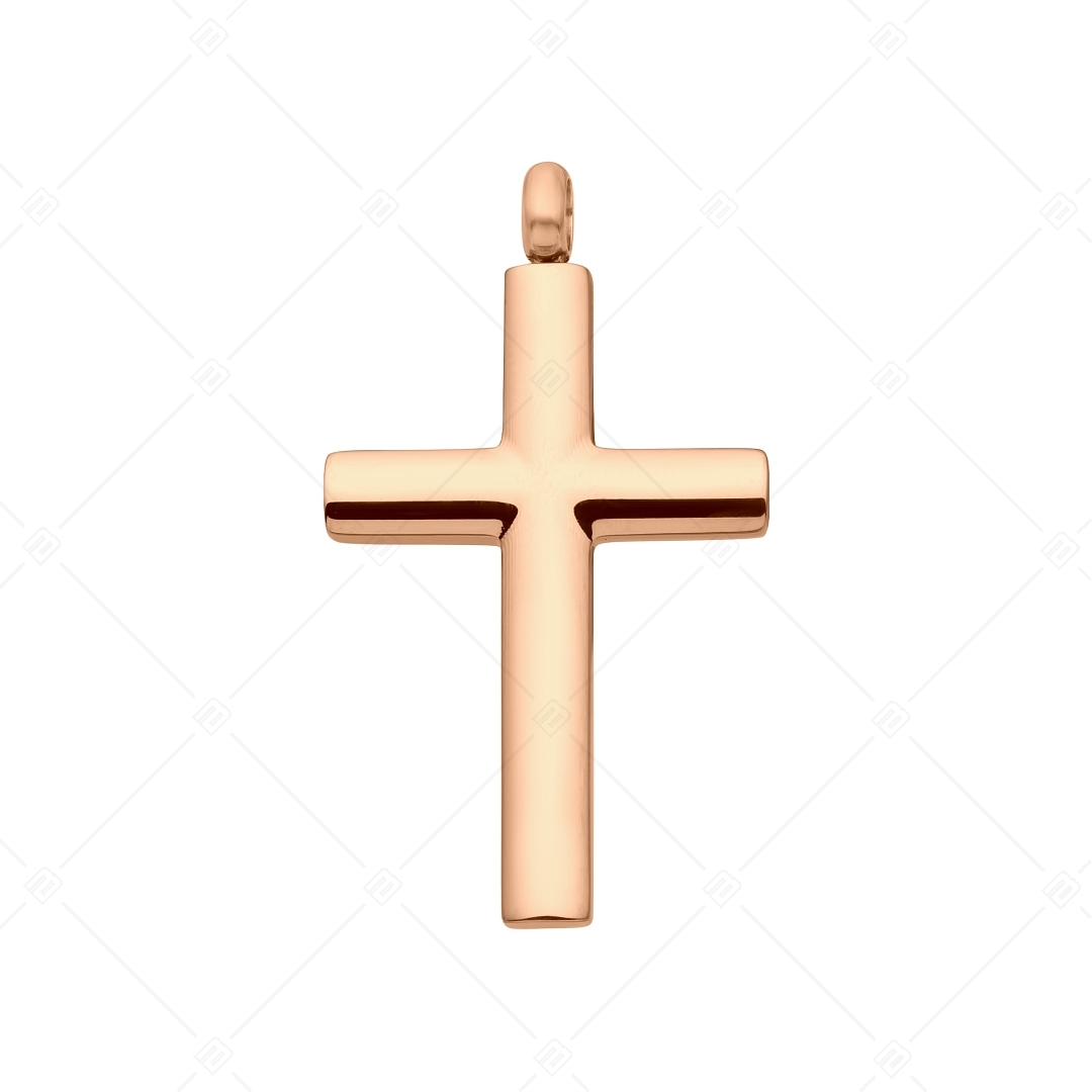 BALCANO - Croce / Kereszt alakú medál, 18K rozé arany bevonattal (242209BC96)