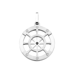 BALCANO - Sailor / Kormánykerék alakú medál, magasfényű polírozással