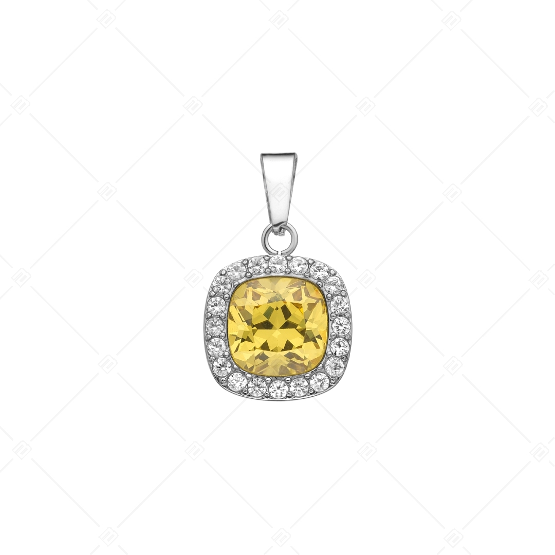 BALCANO - Sonja / Négyzet alakú, cirkónia drágaköves medál (242239BC55)