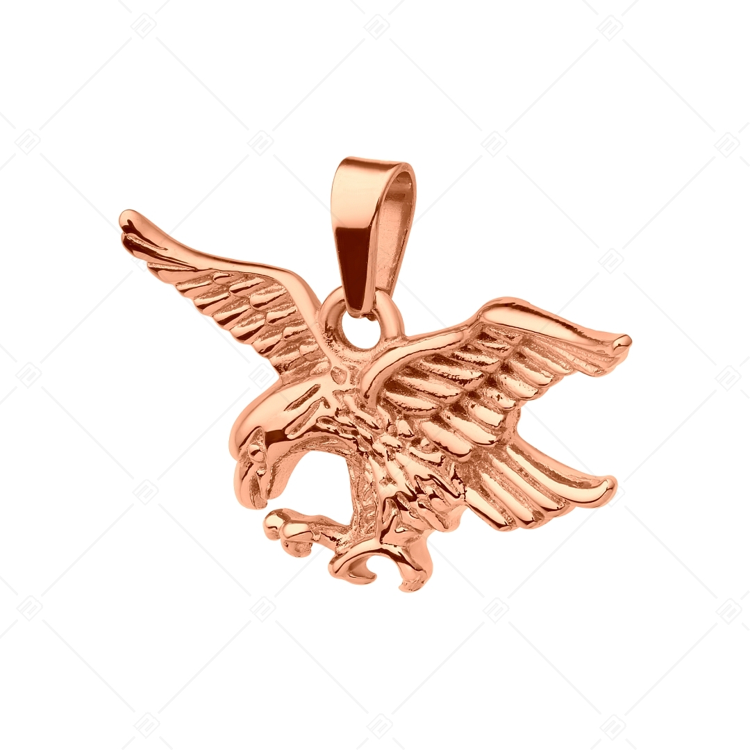 BALCANO - Eagle / Nemesacél sas medál 18K rozé arany bevonattal (242264BC96)