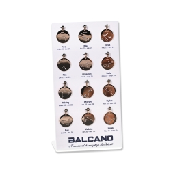 BALCANO - Zodiac / Csillagkép horoszkópos medál cirkónia drágakövekkel - 12 horoszkóp csomag