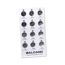 BALCANO - Zodiac / Csillagkép horoszkópos medál cirkónia drágakövekkel - 12 horoszkóp csomag