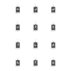 BALCANO - Zodiac medál - 12 horoszkóp csomag