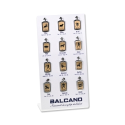 BALCANO - Zodiac medál - 12 horoszkóp csomag