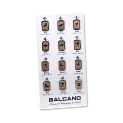 BALCANO - Zodiac medál - 12 horoszkóp csomag