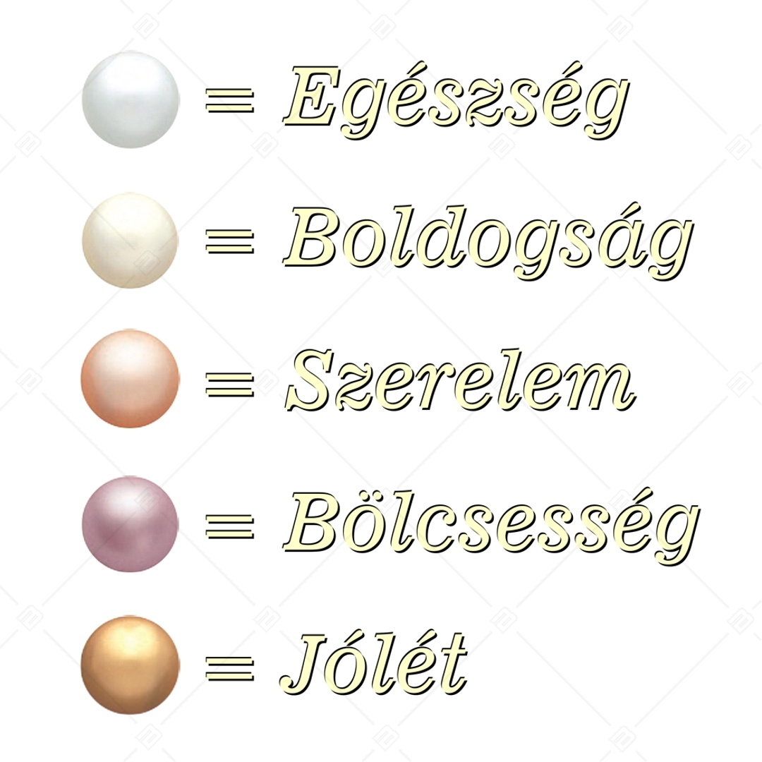 Kívánság gyöngy medál nyaklánccal ajándékdobozban (308001PL99)