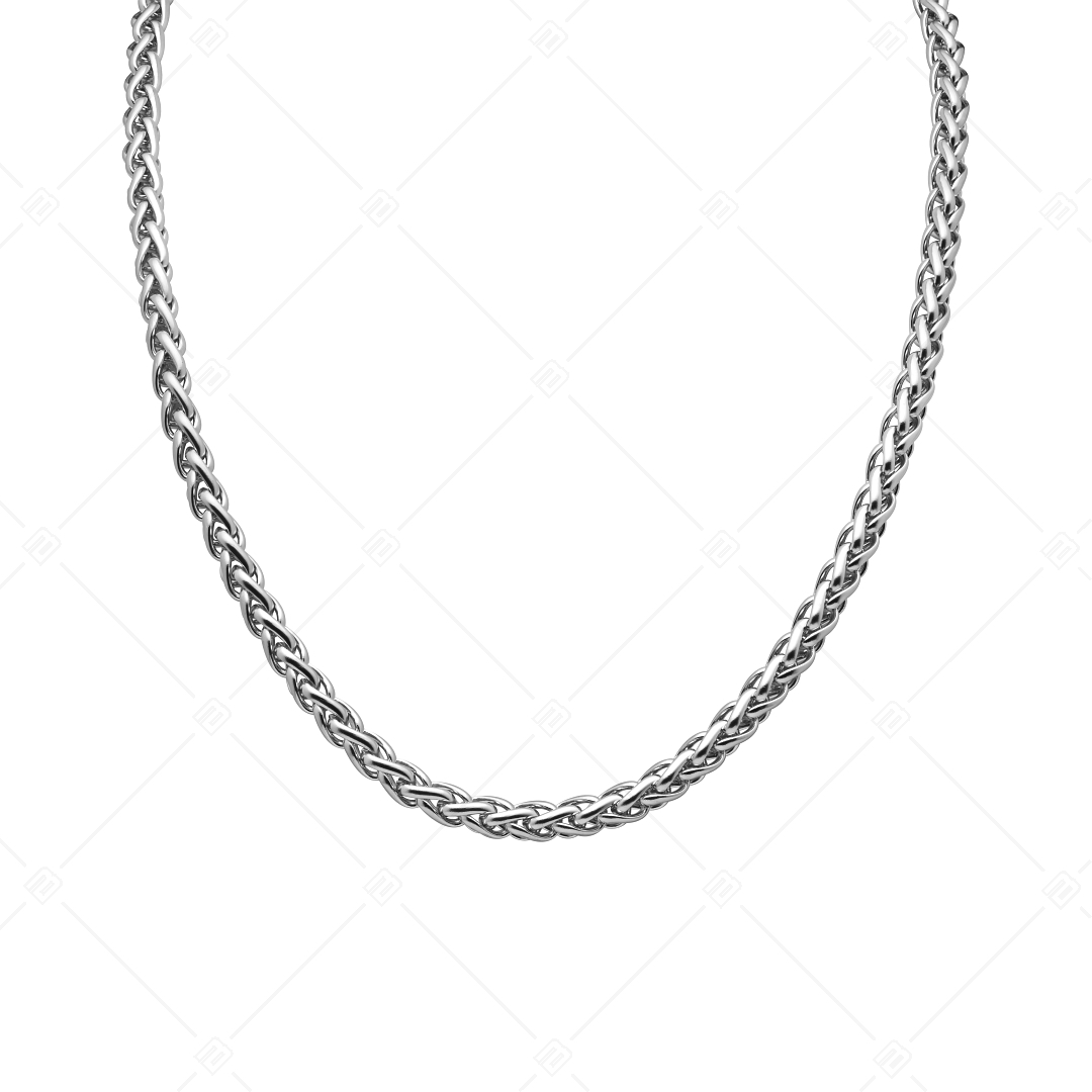 BALCANO - Braided Chain / Fonott láncos nyaklánc magasfényű polírozással - 6 mm (341218BC97)