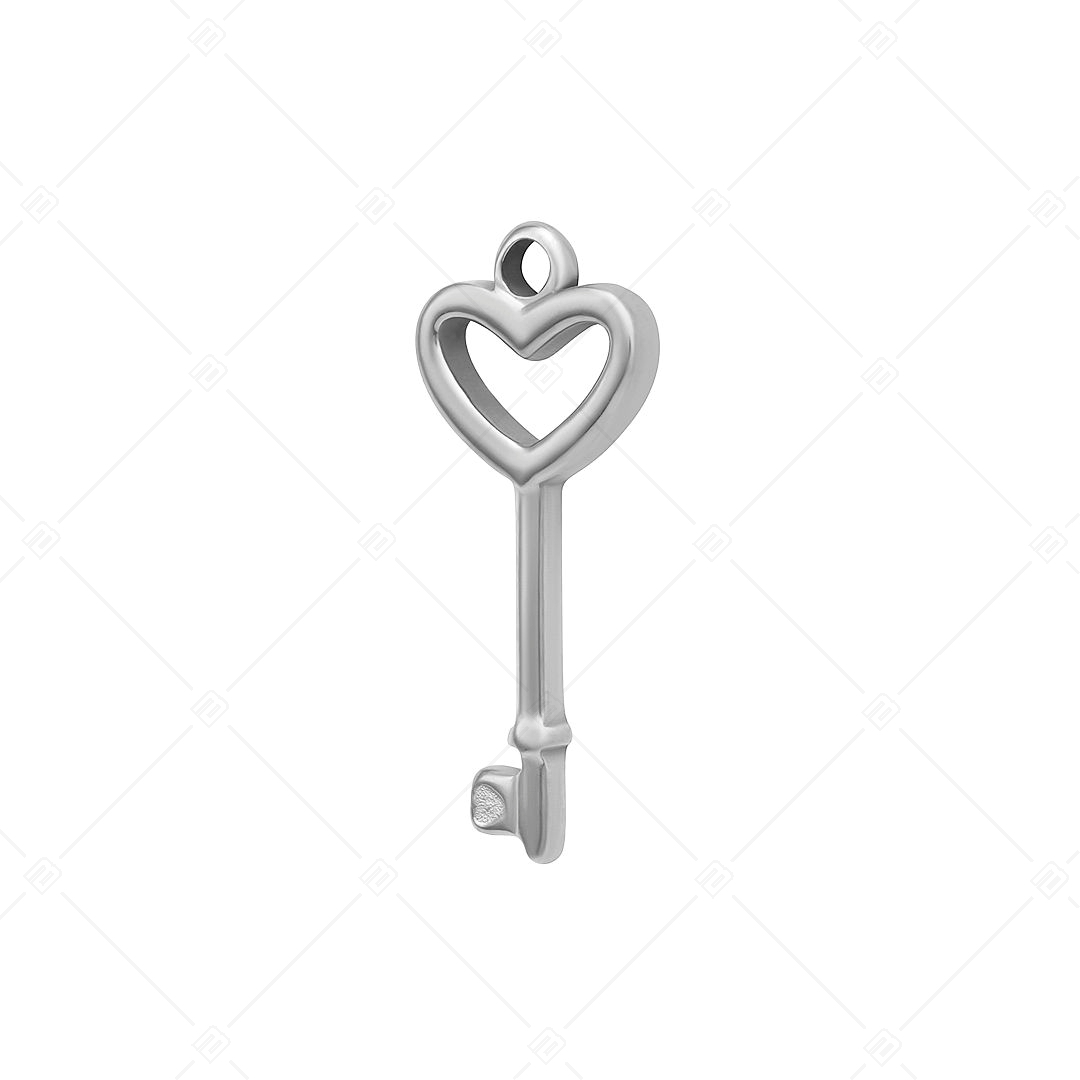 BALCANO - Nemesacél kulcs alakú charm, magasfényű polírozással (851014CH97)