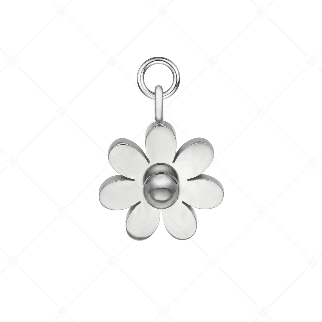 BALCANO - Daisy / Nemesacél bájos százszorszép virág charm, magasfényű polírozással (851061BC97)