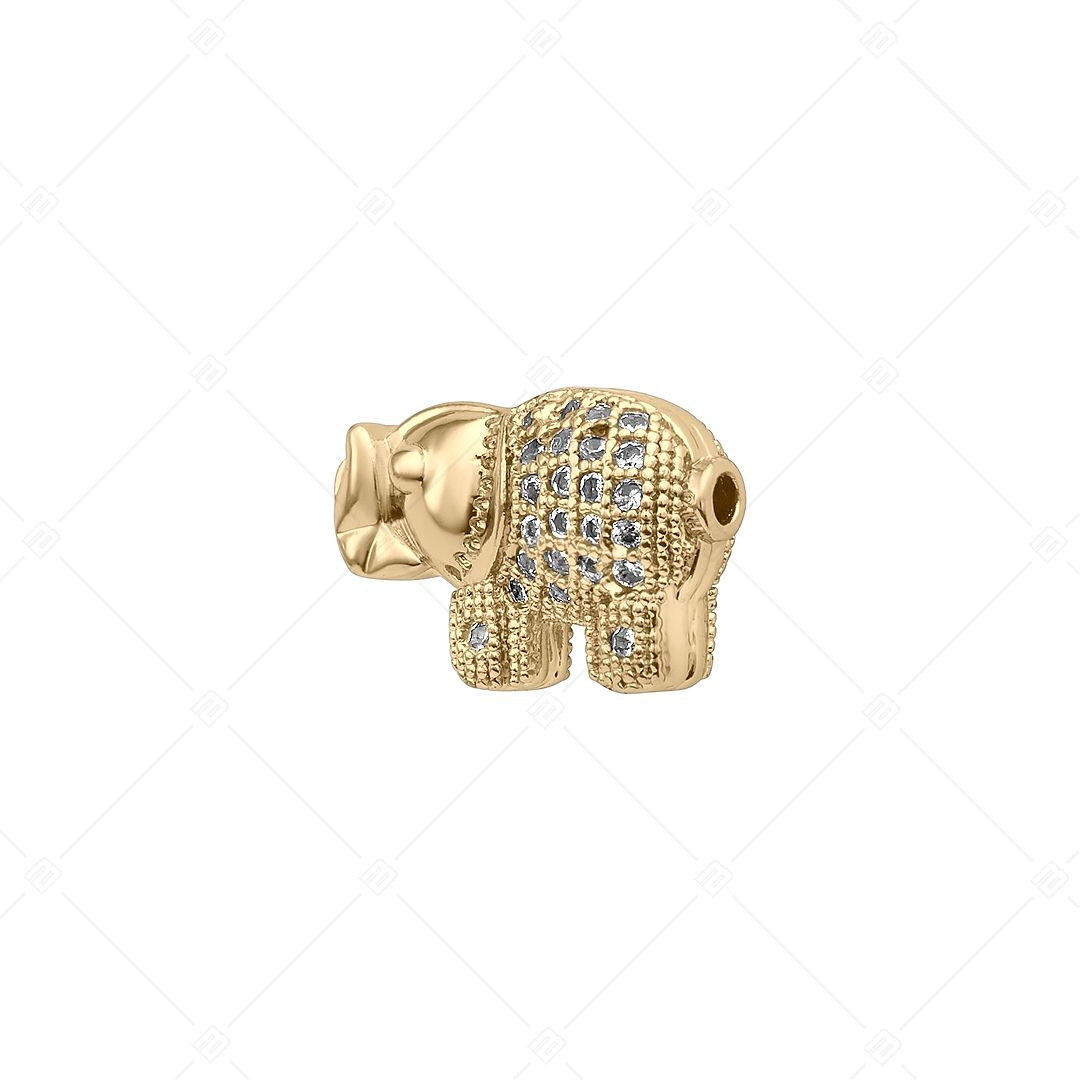 Elefánt alakú spacer charm (852016CS88)