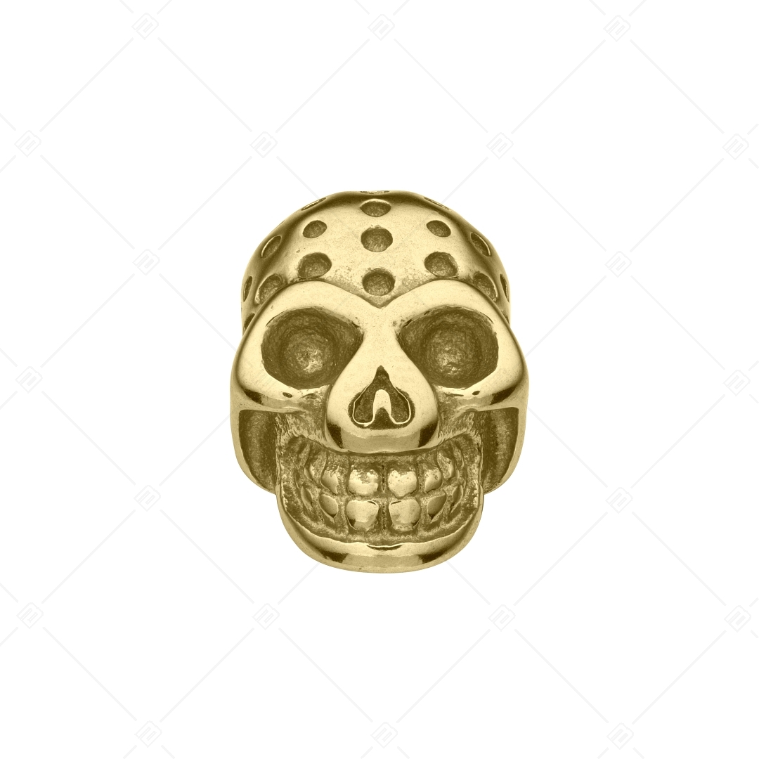 Koponya alakú spacer charm 18K arany bevonattal (852033PS88)