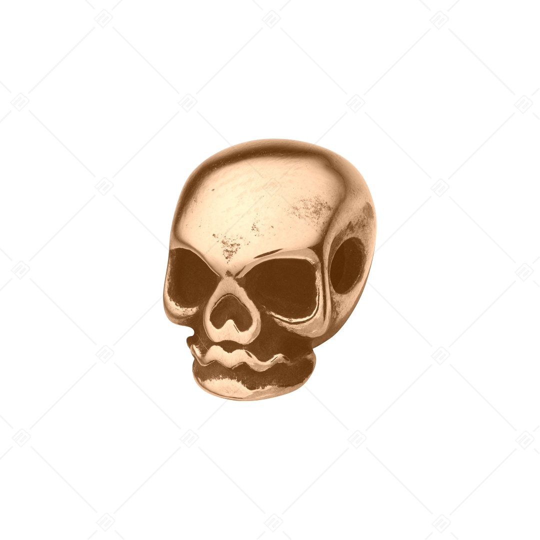 Koponya alakú spacer charm 18K rozé arany bevonattal (852036PS96)