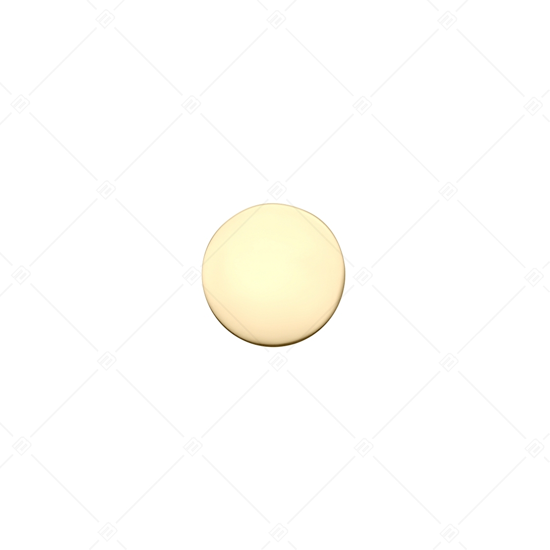 Kör alakú spacer charm, 18K arany bevonattal (852042CS88)