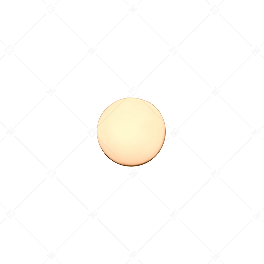 Kör alakú spacer charm, 18K rozé arany bevonattal (852042CS96)