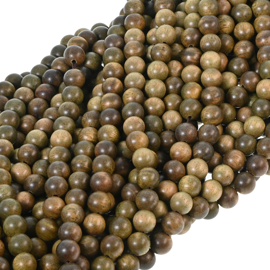 Szantálfa - ásványgyöngy ideiglenesen felfűzve (853032ZS99)