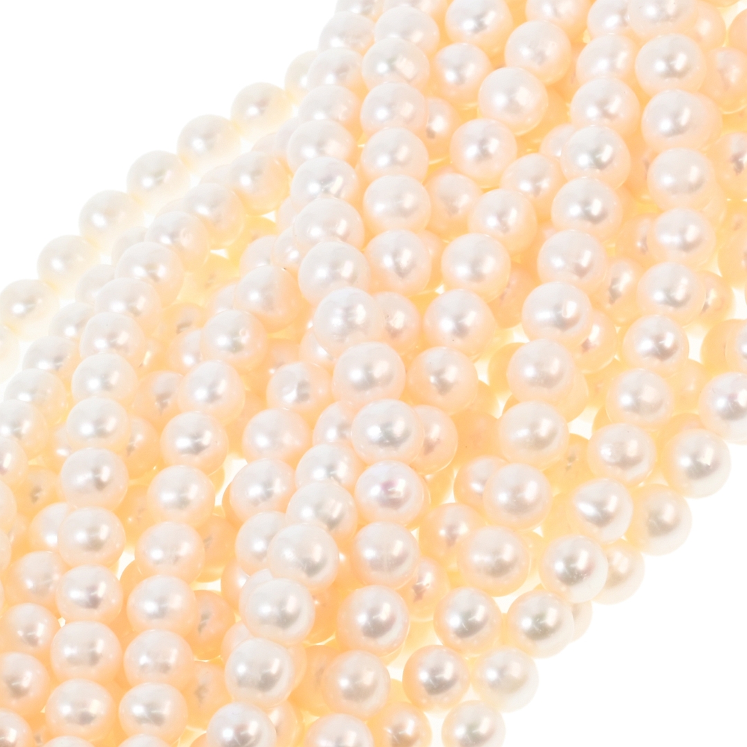 Édesvízi igazgyöngy - ásványgyöngy ideiglenesen felfűzve (853049ZS00)