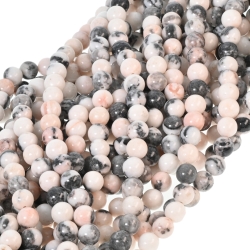 BALCANO - Rózsaszín zebrakő jáspis / Ásvány karkötő