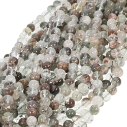 BALCANO - Zöld szellemkő hegyikristály / Ásvány karkötő