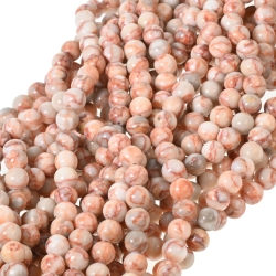 BALCANO - Piros hálókő jáde / Ásvány karkötő