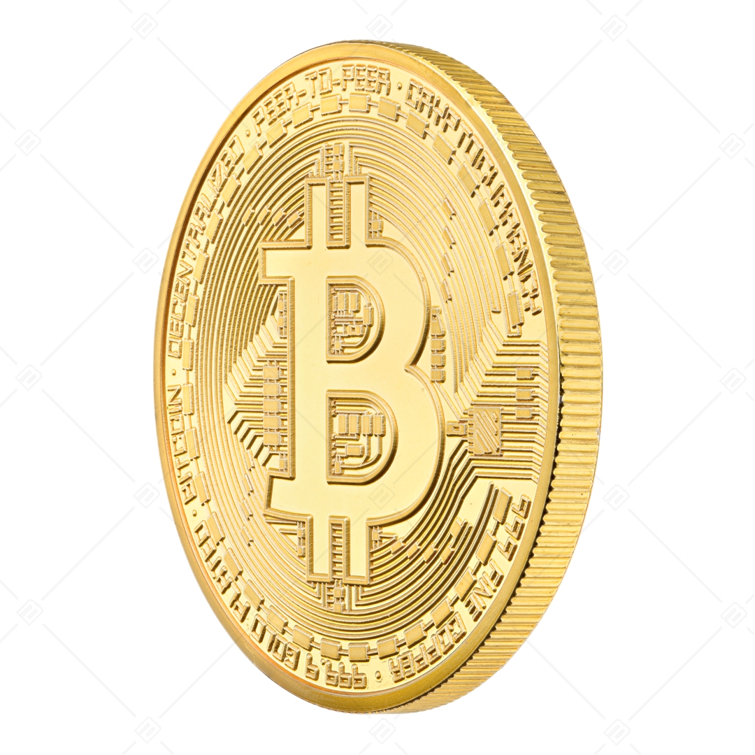 BALCANO - Bitcoin / Egyedi tervezésű bitcoin díszérme 24K arany bevonattal díszdobozban (901001CC99)