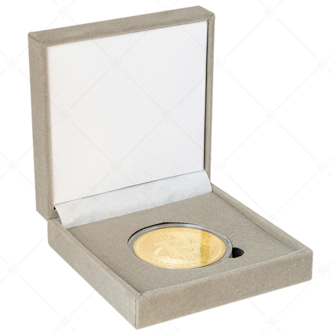 BALCANO - Bitcoin / Egyedi tervezésű bitcoin díszérme 24K arany bevonattal díszdobozban (901001CC99)